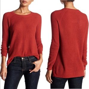 Madewell Ariel waffle knit pullover sweater - M
